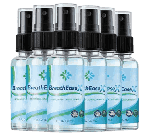 BreathEaseX — 6 Bottle Package
